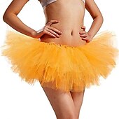 economico Fondi-Costume di fantasia Tutu Gonna in tulle Retrò Vintage Anni '80 Adulti Per donna Halloween Carnevale Feste Performance Vestirsi