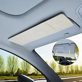 halpa Ajoneuvopalvelu-Universaali auton aurinkolipan jatke - häikäisynestoinen aurinkosuoja turvasoljella, kestävä kangas parantaa aurinkosuojaa ja mukavuutta, sopii useimpiin ajoneuvomalleihin