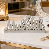 halpa Ramadan &amp; Eid-Koristeelliset esineet, Hartsi Moderni nykyaikainen Vedenkestävä varten Kodin sisustus Lahjat 1kpl