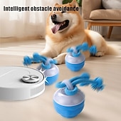 رخيصةأون لعب الكلاب-لعبة باور تيل 2.0 للكلاب، كرة تفاعلية للكلاب، كرة قفز