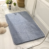 cheap Bathroom Mat-Bathroom Mat Thick Absorbent Non-Slip Floor Rug Simple Home Bathroom Entrance Doorway Welcome Mat
