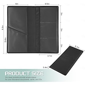 cheap Storage &amp; Organization-Car Registration &amp; Insurance Card Holder, Customizable American Driver's License Case, Auto Document Organizer, Passport Holder, Coin and Card Wallet for Vehicles