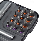 رخيصةأون أجهزة الاختبار والكشف-مجموعة مفكات براغي مغناطيسية متعددة الوظائف 42 في 1 مع 40 رأسًا لتجميع الأثاث وأجهزة الكمبيوتر