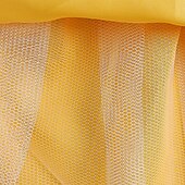 voordelige Bloemenmeisjes Jurken-Bloemenmeisjesjurk, communiejurk, formele jurk voor meisjes, trouwkleding, feestkleding, formele mode voor bruiloften, schattige patchwork, mesh, effen kleur, mouwloos, ronde hals, geel, roze, 4 jaar