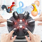 billiga Ner till $30-chock roulette partyspel intressant partyspel leksak elektriskt hasardspel mikro roulette polygraf fingerchockspel leksak partygåva elektrisk stötdetektor spelanalysator konsoler