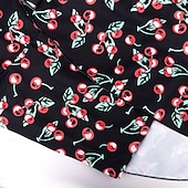 Недорогие Рашгард One Pieces-Жен. Купальник с цветочным принтом Платья-купальник Один Пис С принтом Ультралегкий (UL) Утягивание живота Эластичный Без рукавов Купальники Серфинг Для погружения с трубкой Лето