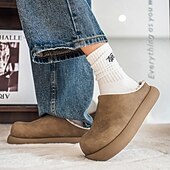 economico Zoccoli e pianelle da uomo-comode scarpe slip-on da uomo foderate in pelliccia: morbide, calde, perfette per ricevimenti di nozze rilassati e riunioni al chiuso