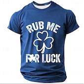  セントパトリックスデー ゼム ミー フォー グリーン メンズ グラフィック Tシャツ 面白い アイルランド シャムロック クローバー ティー 服 S M L XL XXL XXXL