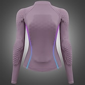 cheap Women's Clothing Sets-WOSAWE Spring/Summer Women's Motorcycle Top Yoga Running Sportswear High Elasticity Skin friendly Jacket Detachable CE Soft Protective Gear MD292/ME322