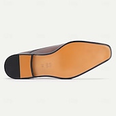 cheap Classic Dress Shoes-Men's Tan Leather Brogue Lace-Up Shoes, Classic Wedding Shoes for Groom and Groomsmen, Ideal for Formal Weddings and Semi-Formal Wedding Occasions