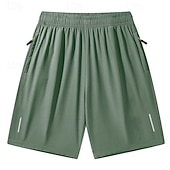 Χαμηλού Κόστους Casual σορτς-Ανδρικά Σορτσάκια Καλοκαιρινό σορτς Casual σορτς Κορδόνι Τσέπη Ελαστική μέση Σκέτο Άνεση Αναπνέει Μήκος γόνατος ΕΞΩΤΕΡΙΚΟΥ ΧΩΡΟΥ Διακοπές Αθλητισμός Καθημερινό Μπλε Λίμνης Μαύρο