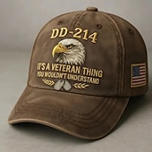 billige U.S 250-årsjubileum-dd-214 veteranhatt for menn, digitaltrykk militær pensjonert caps med hvithodeørn-grafikk, «Det er en veterangreie» avslappet justerbar baseballcaps, hær, marine, luftforsvar, gave til veteraner