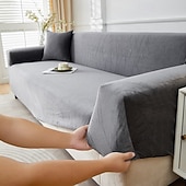 お買い得  ソファカバー-伸縮性のあるジャカード生地のストレッチソファカバー、ソファーカバー、セクショナルL字型ソファースリップカバー、コーナーケース、リビングルーム用、1、2、3、4人掛け