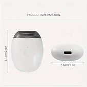 economico Cura Personale &amp; Salute-Tagliaunghie elettrico portatile da 3 pezzi, tagliaunghie automatico universale per adulti e bambini, tagliaunghie automatico USB con motore a 3 velocità, motore brushless/a spazzole