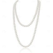 economico Abiti degli anni '20-Anni Ruggenti Anni 1920 Lunghezza alla caviglia Vestito Nozze Addio al celibato Maniche corte Il grande Gatsby Taglie Forti Invitato al matrimonio Frangia con nappe Nappa Scollo a V Costume Per donna