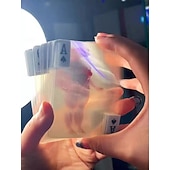 cheap Office Supplies-Human Body Cross-section Playing Cards Creative Stress-relieving Toy with Skeletal Design Transparent Plastic Playing Cards Washable.Human Body Playing Cards