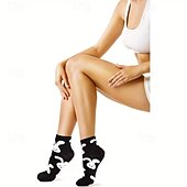 お買い得  イースター-イースターバニーソックス4足、柔らかく通気性のあるニットソックス、オールシーズン快適なソックス、日常着、スポーツ、アウトドア、カジュアル、イースターギフト。