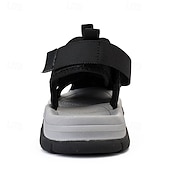 cheap Outdoor Sandals-Men's Navy Blue Sporty Sandals – Lightweight and Durable with Velcro and Adjustable Fit, Perfect for Outdoor Adventures