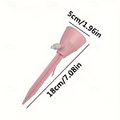 cheap Watering &amp; Irrigation-20pcs Automatic Plant Drip Irrigation Set Adjustable Water Flow Suitable for Indoor and Garden Plants Compatible with Standard EU/US Threaded Bottles Efficient Battery-Free Pot Watering System