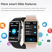 baratos Seleções de Valor-G50 Relógio inteligente 1.57 polegada Relógio inteligente Bluetooth Podômetro Aviso de Chamada Monitoramento de Atividade Física Compatível com Smartphone Unisexo Suspensão Longa Chamadas com Mão