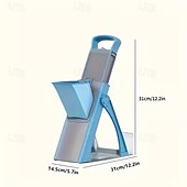 halpa Kodinkoneet-säädettävä paksuus manuaalinen viipalointi monitoiminen vihannesleikkuri ja silppurisetti - manuaalinen viipalointilihamylly säiliöllä täydellinen keittiön valmistelutöihin