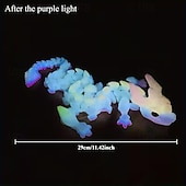 olcso húsvéti-3D nyomtatott, artikulált, sötétben világító kristálysárkány tojással, nagy, beállítható, gyűjthető figura húsvétra, halloweenre, partikra, lakberendezésre, születésnapi és karácsonyi ajándékokra,