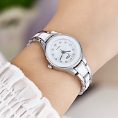 halpa Kvartsikellot-Uusi naisten kello  hienostunut huippuluokan kvartsikello naisille - kimaltava yksityiskohtainen kellotaulu monipuolinen rento muotikello naisille opiskelijakello syntymäpäivä/juhla/merkkipäivä