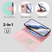 ieftine Carcasă Samsung-telefon Maska Pentru Samsung Galaxy S26 Ultra Plus S25 Ultra Plus S24 Ultra Plus S23 Ultra Plus S24 FE S22 Plus Ultra S23 FE Portofel Card rezista Acceptă încărcarea fără fir cu curea de mână Retro