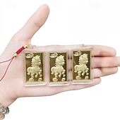 billiga Event &amp; Party Supplies-Nyckelring för hästens år 2026 - lyckosouvenir med hästdesign fyrkantigt stjärntecken slitstarkt karbinlås i aluminiumlegering perfekt för nyårsdekorationer nyårsdekorationer festlig nyckelring