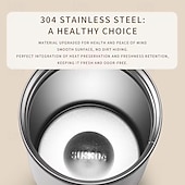 abordables Verres et tasses-Mug isotherme en acier inoxydable de 350 ml et 500 ml – étanche, réutilisable et avec couvercle, convient aux boissons chaudes et froides, cadeau idéal pour hommes et femmes, cadeau parfait pour les