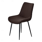 halpa Ruokailutuolin päällinen-jacquard-ruokailutuolin päällinen, 1 kpl joustava pestävä kangaspäällinen kotikeittiöön, hotellijuhliin