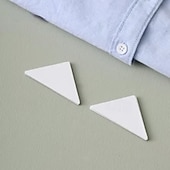 olcso Otthoni kellékek-100 db-os póló- és inggallérmatrica, állítható és kényelmes gallérrögzítőkkel, tökéletes az inggallérok rendezett és ropogós tartása érdekében, ideális munkába és hétköznapi viseletre