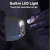 economico Cura Personale &amp; Salute-Tagliaunghie elettrico portatile da 3 pezzi, tagliaunghie automatico universale per adulti e bambini, tagliaunghie automatico USB con motore a 3 velocità, motore brushless/a spazzole