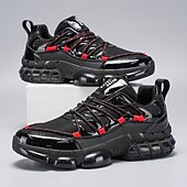 economico Sneakers Casual-scarpe da ginnastica da uomo nere da corsa – scarpe sportive ad alte prestazioni per la corsa, la palestra e le attività all'aperto, leggere con suola ammortizzata per comfort e stabilità