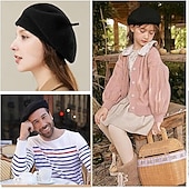 preiswerte Accessoires-Barett Pantomimenkünstler Pantomime-Clown Zirkus Cosplay-Kostüm Erwachsene Herren Damen Halloween Karneval Party Leistung Verkleiden