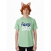 preiswerte Herrenkostüme-Tierdetektiv Hasenoffizier Hasenpolizei roter Fuchs T-Shirt Schlafanzug Herren Damen Erwachsene Karneval Party Leistung