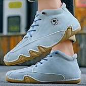 economico Stivaletti alla caviglia-stivali da uomo in similpelle verde fatti a mano: design unico e resistente con vestibilità comoda, ideali per l'uso casual, all'aperto e quotidiano