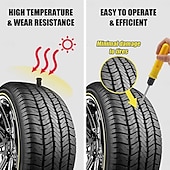 levne El Araçları-30 ks hřebíků na opravu pneumatik pro auto, motocykl, vakuovou opravu pneumatik, nákladní automobil, skútr, kolo, opravu defektu pneumatik, bezdušové nástroje, gumové kovové příslušenství (15l) &amp;15 s)