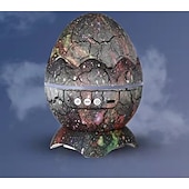 Недорогие огни проектора звездной галактики-Проектор звездного неба в виде яйца динозавра с беспроводным музыкальным плеером, ночник с белым шумом, туманностью и таймером. &amp;пульт дистанционного управления — лучший подарок &amp;Декор для детской и