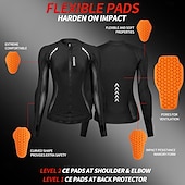 Χαμηλού Κόστους Γυναικεία σετ ρούχων-Γυναικεία Μπουφάν ποδηλασίας Φανέλα ποδηλασίας Ντάουνιλ Τζέρσεϋ Μακρυμάνικο Ποδηλασία Βουνού Ποδηλασία Δρόμου Καλοκαίρι Άνοιξη Μαύρο / Πορτοκαλί Υακινθί+Γκρίζο Συμπαγές Χρώμα Ποδήλατο