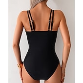 זול רש גארדים One Piece-בגדי ריקוד נשים בגד ים אחיד רשת הגנת UV גמישות גבוהה ללא שרוולים בגדי ים גלישה צלילה שנרקול קיץ