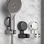 olcso Esemény- és party kellékek-1/2 darabos tapadókorongos zuhanytartó - többcélú fürdőszobai kiegészítő, tapadókorongos permetezőtartó, hordozható, fokozott stabilitás és rugalmasság, praktikus zuhanytartozék-talp