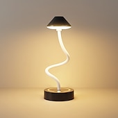 cheap Table Lamps-Cordless Table Lamps Rechargeable, Battery Operated LED Desk Lamp Outdoor Waterproof Portable Touch Dimmable Table Night Light for Patio Restaurant Dining Home Black