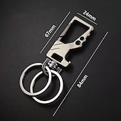 preiswerte Freizeit im Freien-2 Stück robuste Schlüsselanhänger mit Flaschenöffner und Karabinerhaken für Damen und Herren