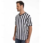 ieftine Costume de fani-Meciul Mondial de Fotbal 2026 Costum Cosplay Tricou Arbitru Cosplay Adulți Bărbați Halloween Carnaval Meci de fotbal Îmbrăcați-vă