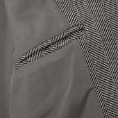  Men's Tweed Herringbone Blazer – Vintage Slim Fit Sport Coat, Single Breasted 2 Button Jacket, Business Casual, Fall Winter, Available in Brown, Blue, Grey