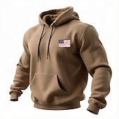  4 juli 2026 250ste Memorial Day Mannen Streetwear Designer VS Vlag Crew Neck Hoodie Sweatshirt Buiten Sport Straat