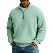 Χαμηλού Κόστους Κλασικό Πόλο Ανδρών-Ανδρικά Κοτλέ πουκάμισο Με Υφή Causal Διακοπές Τρίμηνο φερμουάρ Μακρυμάνικο Μοντέρνα Βασικό Συμπαγές Χρώμα Με Υφή Φερμουάρ Ζεστό Φθινόπωρο Άνοιξη &amp; Χειμώνας Φθινόπωρο &amp; Χειμώνας Κανονικό