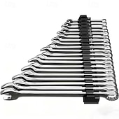 Недорогие Стойки для хранения-Набор магнитных шестигранных ключей — профессиональный модульный ящик для инструментов, прочный полипропиленовый материал, вертикальный органайзер для инструментов с 23 отделениями, черно-красный,