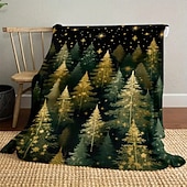 cheap Blankets &amp; Throws-Blanket Fleece Throw Blanket for Couch Forest Cute 3D Sofa Bed Decorative Warm Blanket Movie Home Decor
